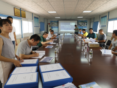 国务院农民工工作领导小组到海南二建热带海洋学院项目部开展农民工工资支付情况检查工作